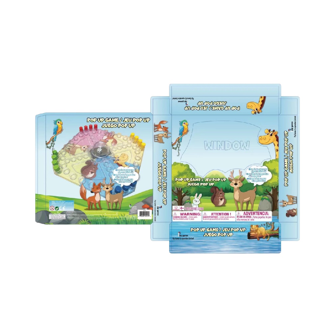Pop Up Game - Forest Animals