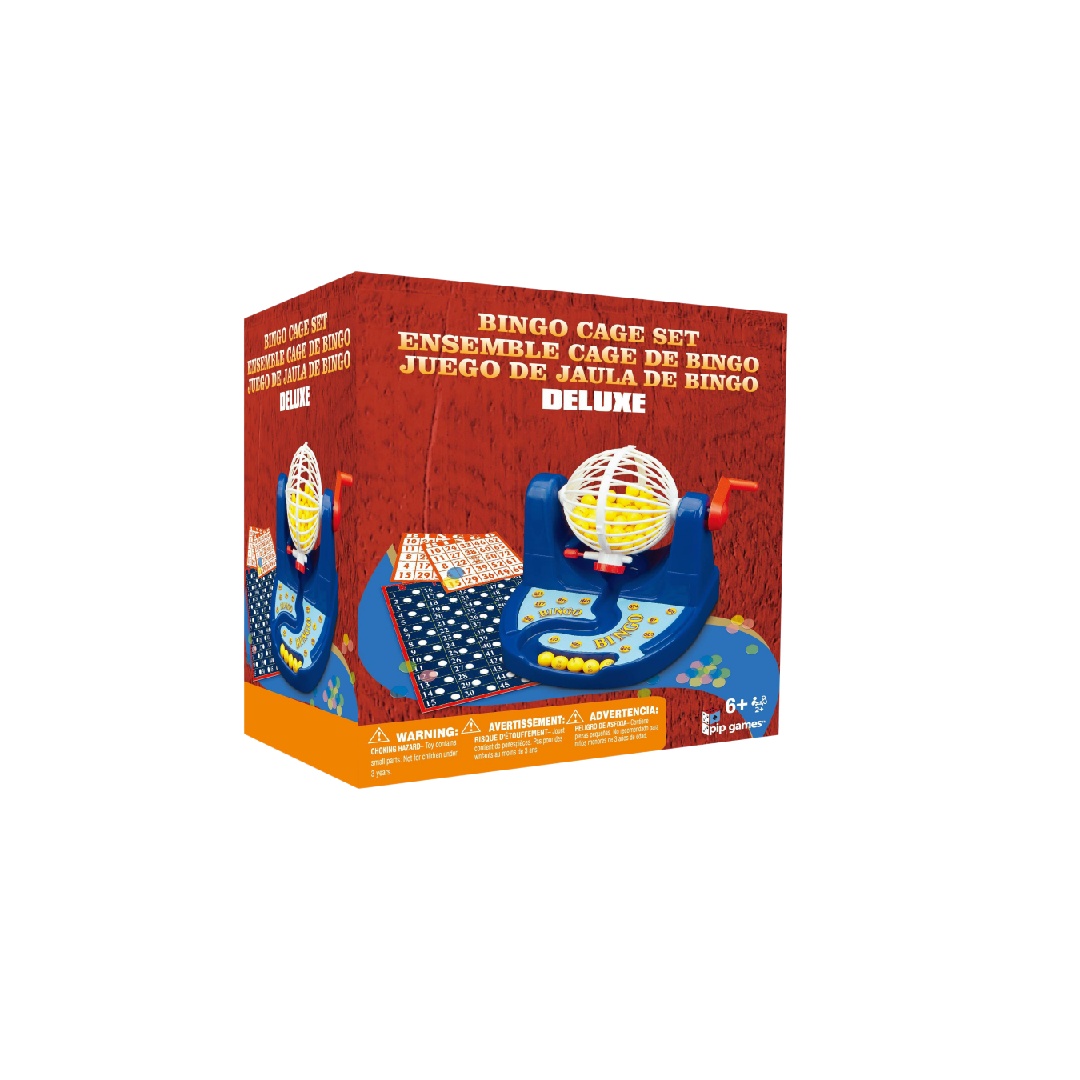 Plastic Bingo Cage Set