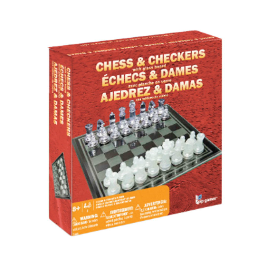 Glass Chess and Checkers