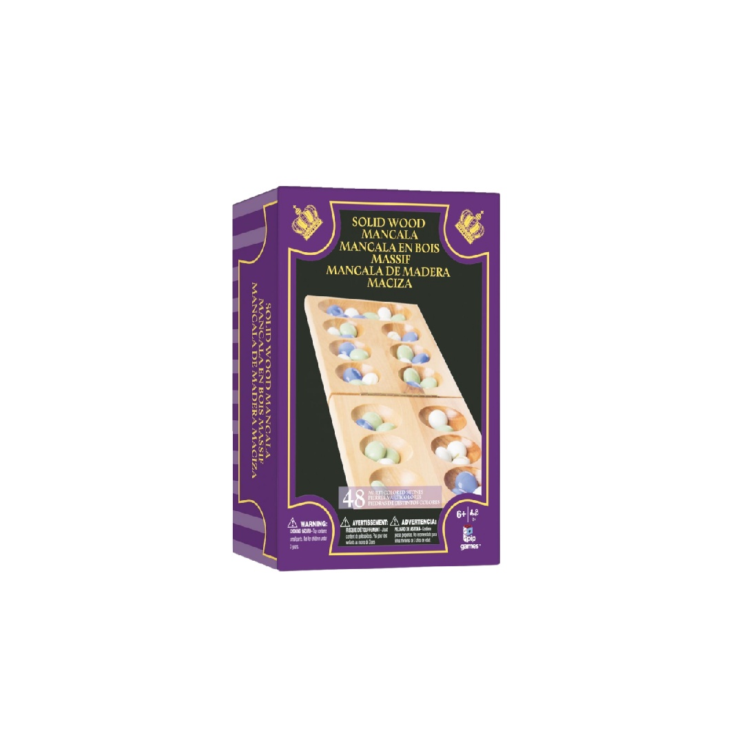 Solid Wood Mancala