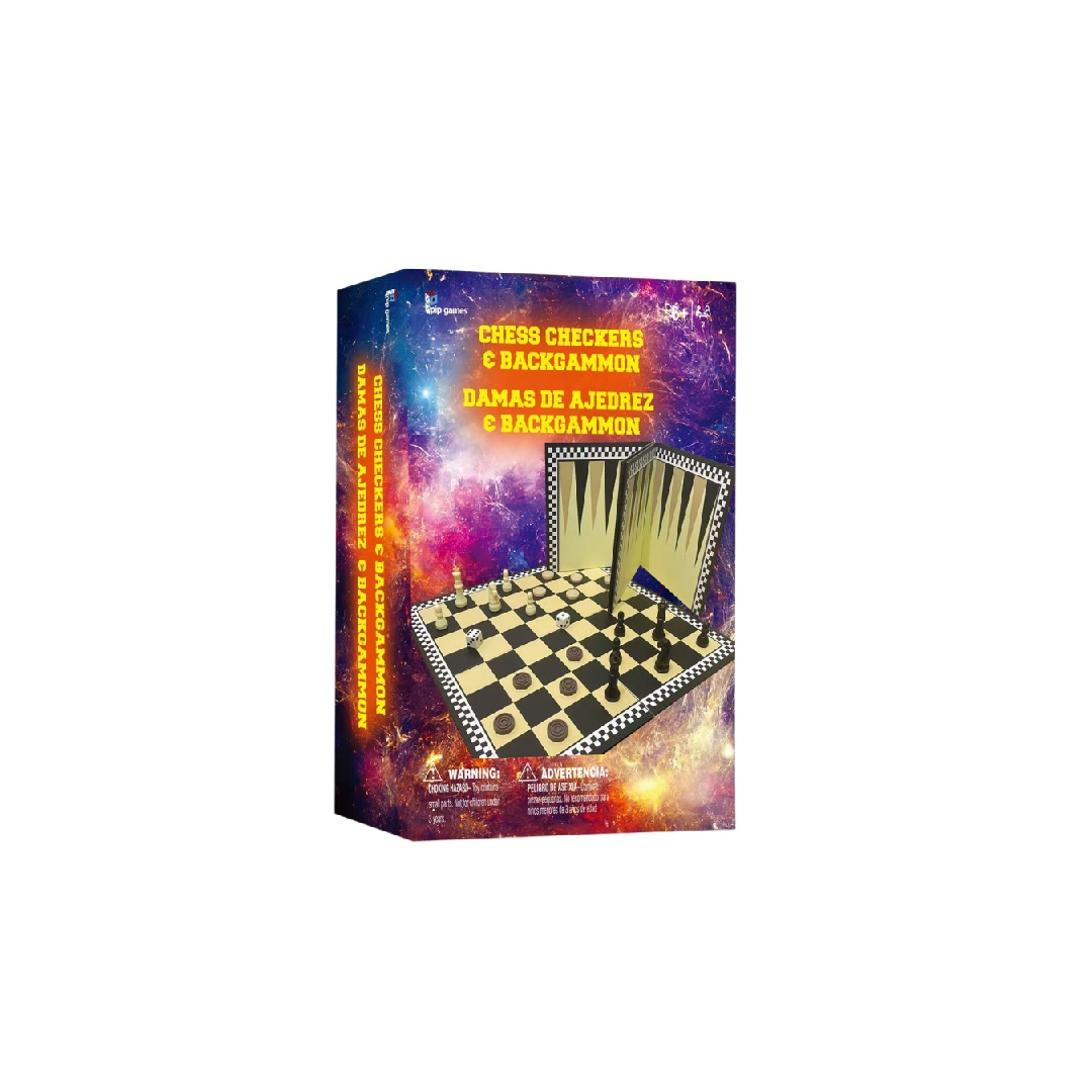 3 in 1 Games (Chess, Checkers, Backgammon)