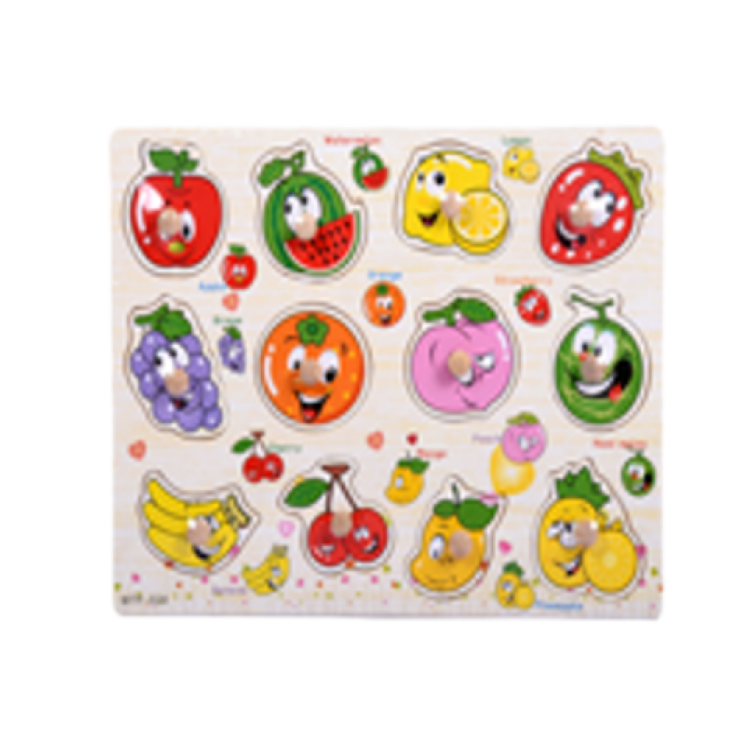 Wooden Fruit Puzzle