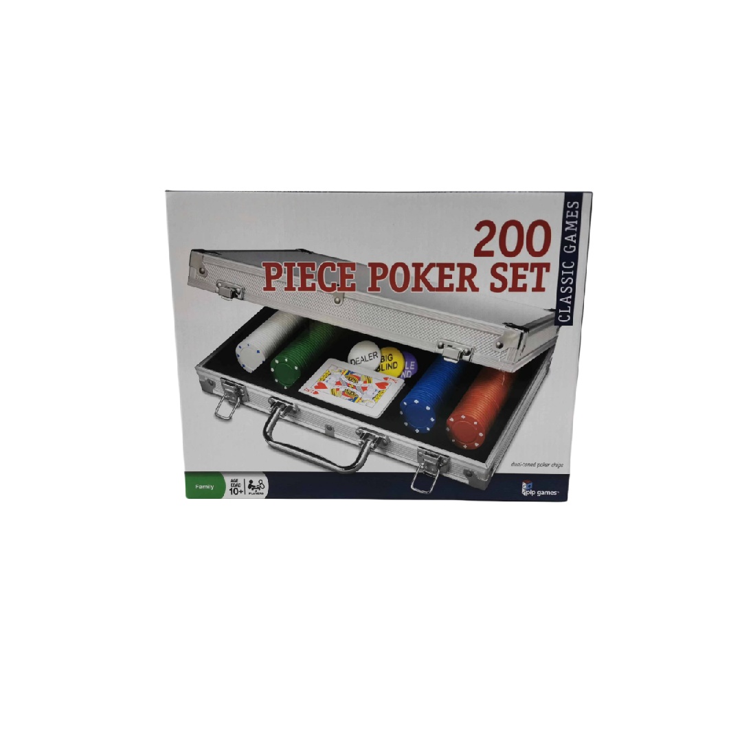 200PCS 4G Poker Set  in Aluminum Case