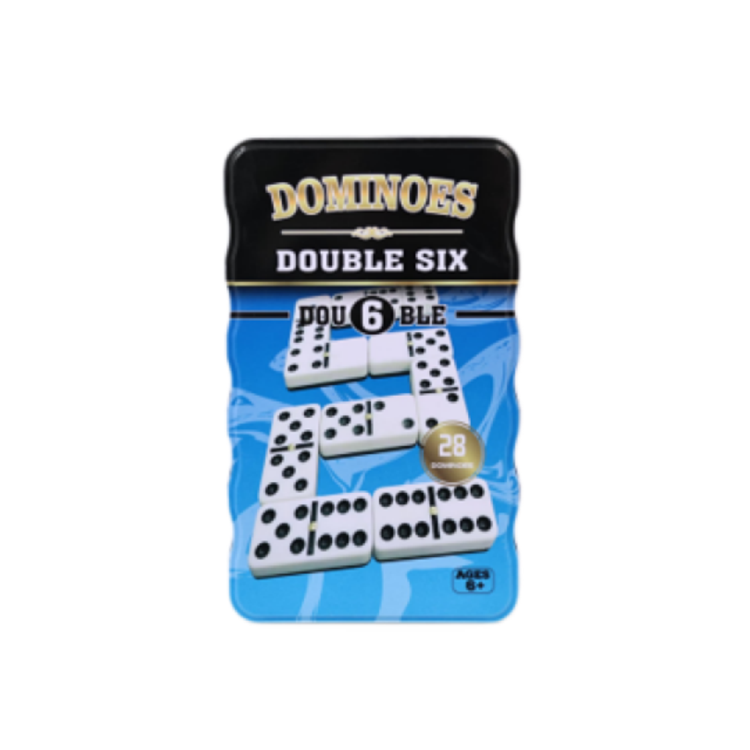 Double 6 Double Color Domino With Metai Spin